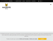 Tablet Screenshot of maddoxdetail.com